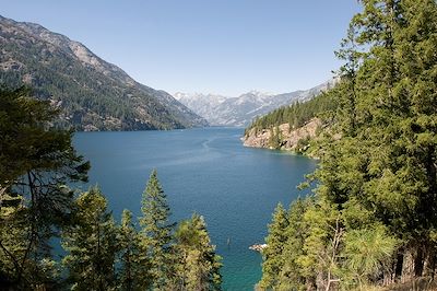 Lac Chelan - Etat de Washington - Etats-Unis