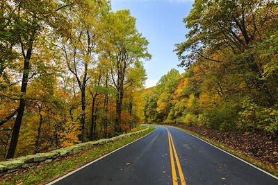 Skyline Drive - Parc national de Shenandoah - Appalaches - Virginie - États-Unis