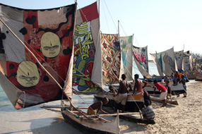 Du graffiti dans les voiles