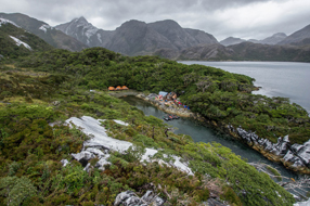 L'île aux glaciers de marbre