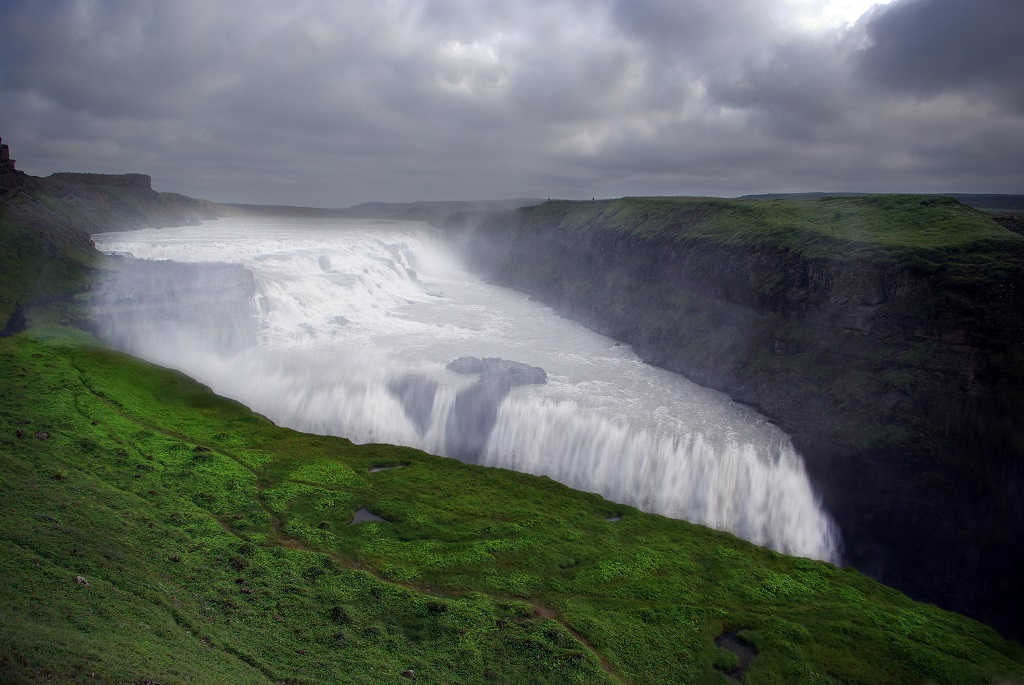 Gullfoss, la « Chute des Dieux », Cercle d'Or - ©Michel Candoni Gullfoss, la « Chute des Dieux », Cercle d'Or