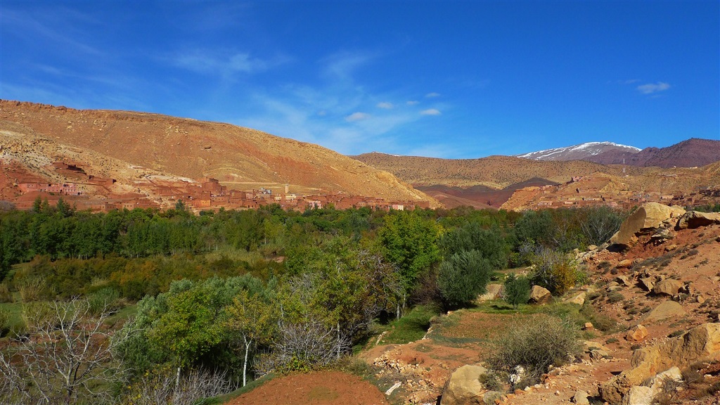 La vallée d’Ounila entre Anguelz et ait ben haddou - Maroc - ©Priscila Telmon La vallée d’Ounila entre Anguelz et ait ben haddou - Maroc