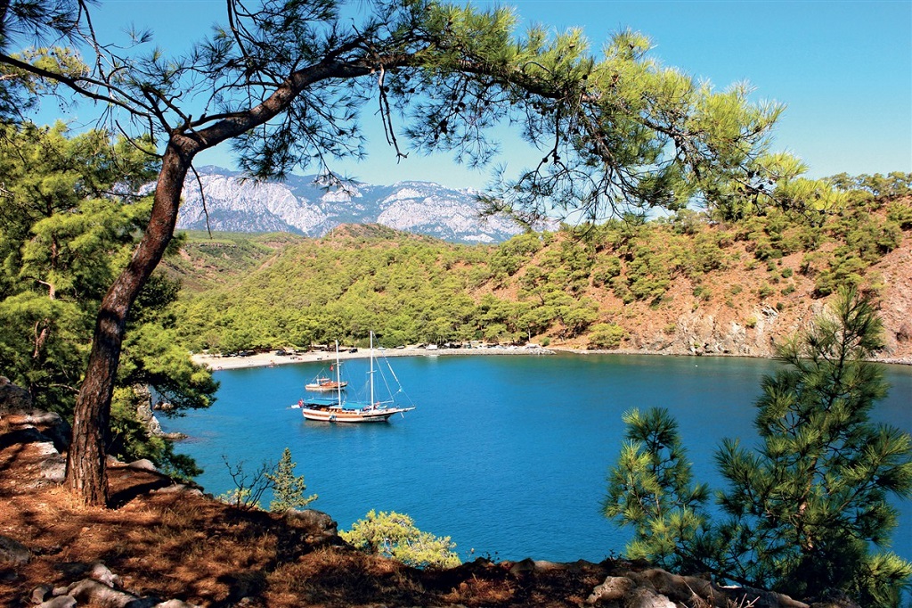 C&ocirc;te lycienne, Turquie
