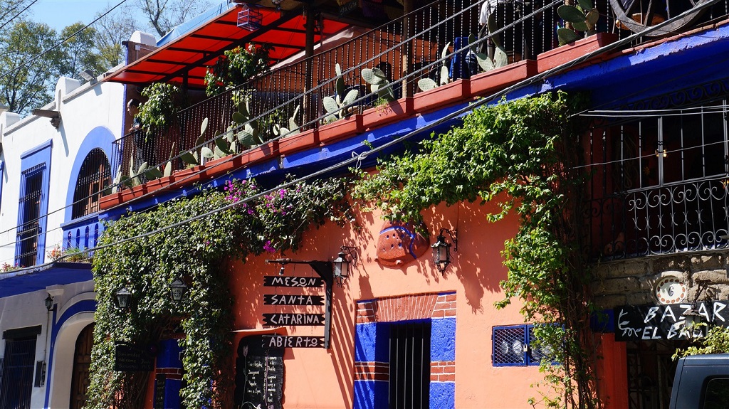 Quartier de Coyoacan à Mexico - ©Véronique Salmon Quartier de Coyoacan à Mexico
