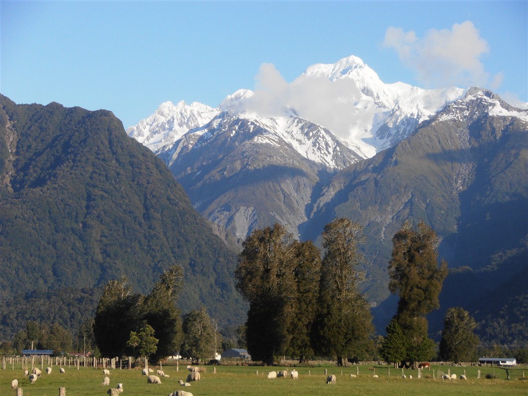 Le Mont Aoraki-Cook sur l'&Icirc;le du sud 