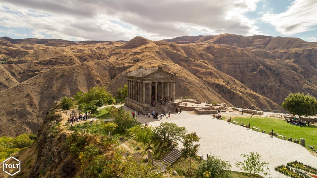 Le temple de Garni - ©Tolt around the world Le temple de Garni