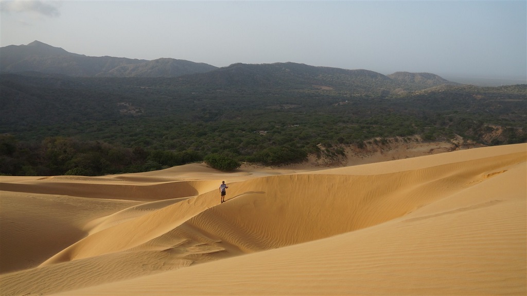 Dunes dans le d&eacute;sert de la Guajira