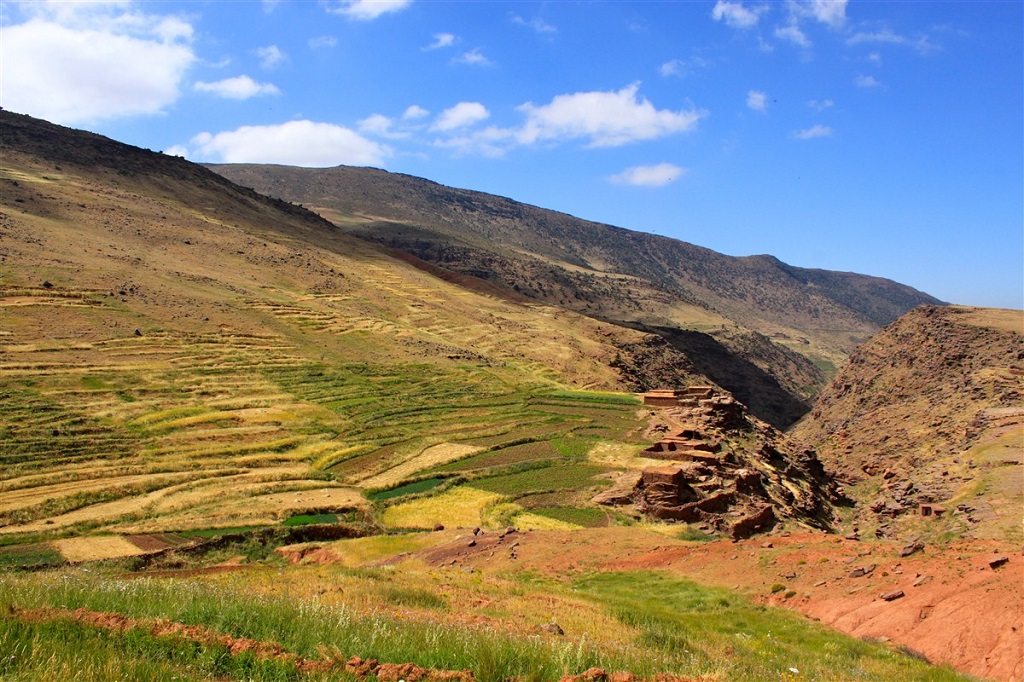 Le plateau du Yagour - Maroc - ©Helena Gaboyer Le plateau du Yagour - Maroc