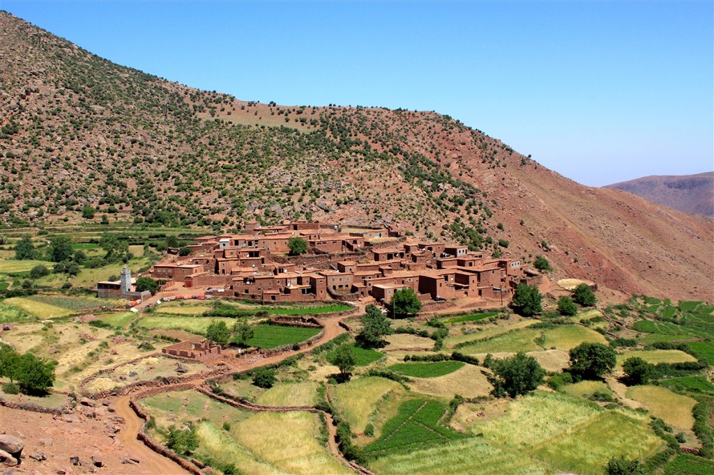 Village berbère - Maroc - ©Helena Gaboyer Village berbère - Maroc