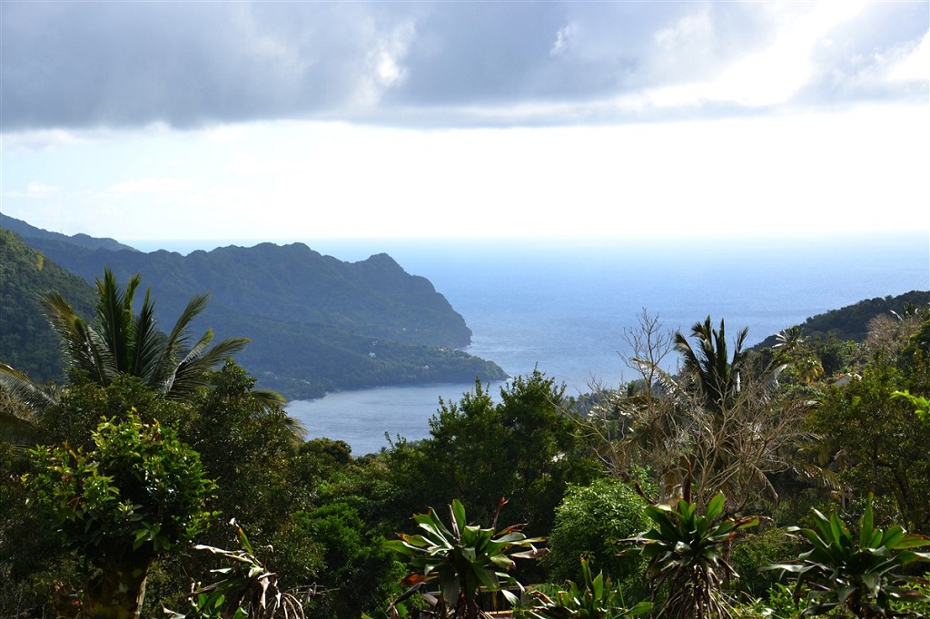 Vue sur l'océan, Dominique - ©Ingrid Morel Vue sur l'océan, Dominique