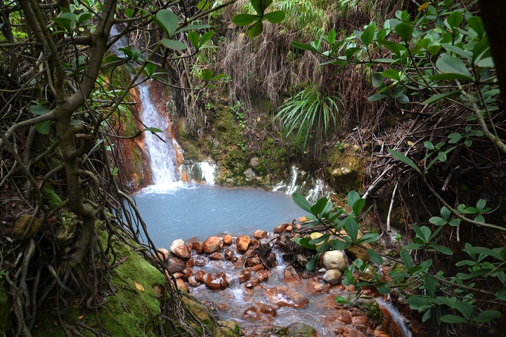 Rivière chaude, Dominique - ©Ingrid Morel Rivière chaude, Dominique