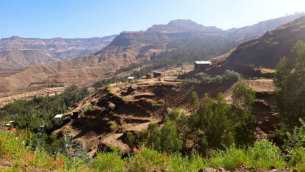Randonn&eacute;e vers Lalibela, R&eacute;gion du Tigr&eacute;, Ethiopie