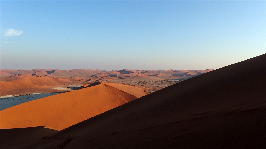 Sossusvlei et Dead Vlei, d&eacute;sert du Namib