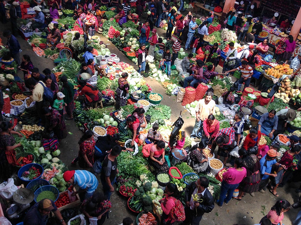 Marché de Chichicastenango, Guatemala - ©David Dhez Marché de Chichicastenango, Guatemala
