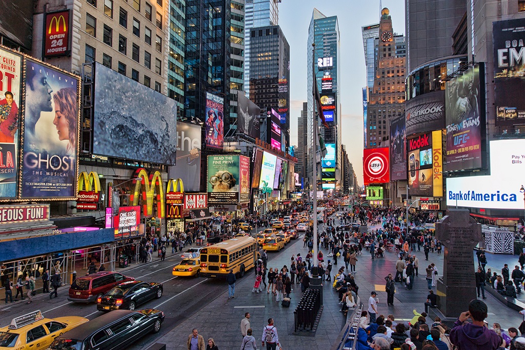 Times Square - Manhattan - New York - États-Unis - ©Jean-Christophe Benoist Times Square - Manhattan - New York - États-Unis