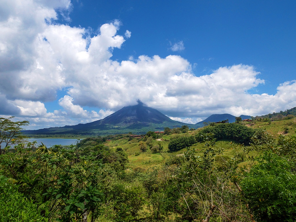 Vue sur le volcan Arenal - ©Antoine Brasseur Vue sur le volcan Arenal