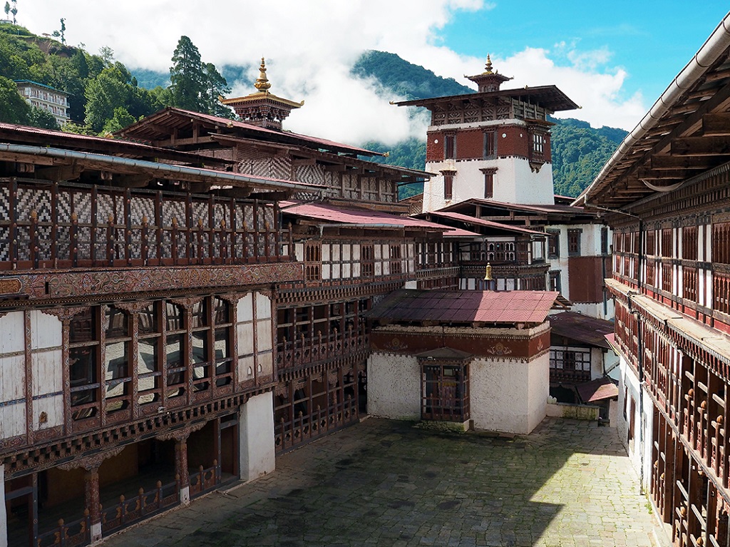 Architecture traditionnelle, Dzong de Trongsa - &copy;Thomas Callens