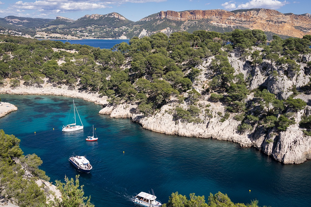 Port Miou, Calanques de Cassis, ©Gwennaelle Wit Port Miou, Calanques de Cassis, ©Gwennaelle Wit