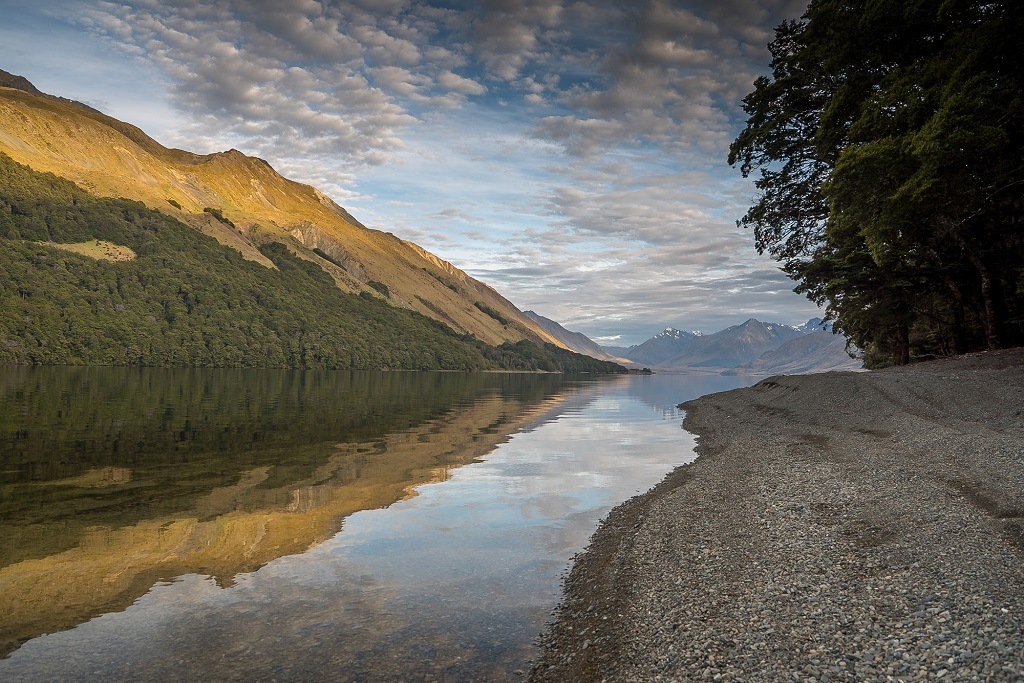 Le lac Mavora représente le dernier lieu de civilisation. - ©Antoine Girard Le lac Mavora représente le dernier lieu de civilisation.
