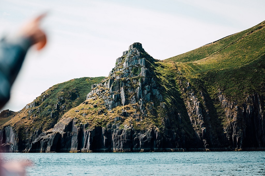 Dans la baie de Dingle, Comt&eacute; du Kerry, Irlande
