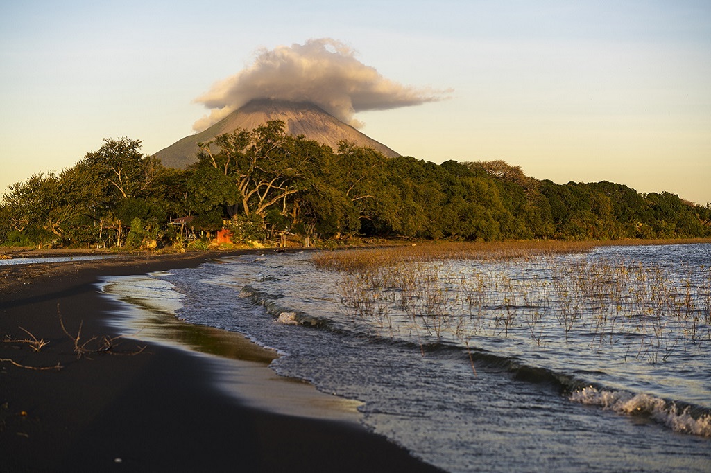 Sur l'&icirc;le d&rsquo;Ometep, Lac Nicaragua