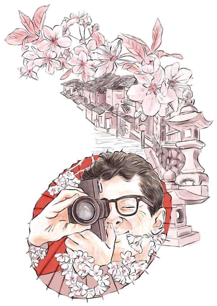 Nicolas Bouvier, illustration &copy;C&eacute;cile Alvarez