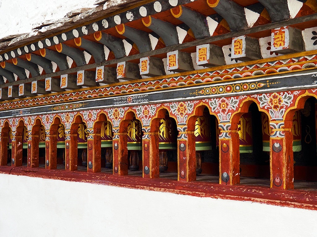 Moulins &agrave; pri&egrave;res, Dzong de Paro - &copy;Thomas Callens