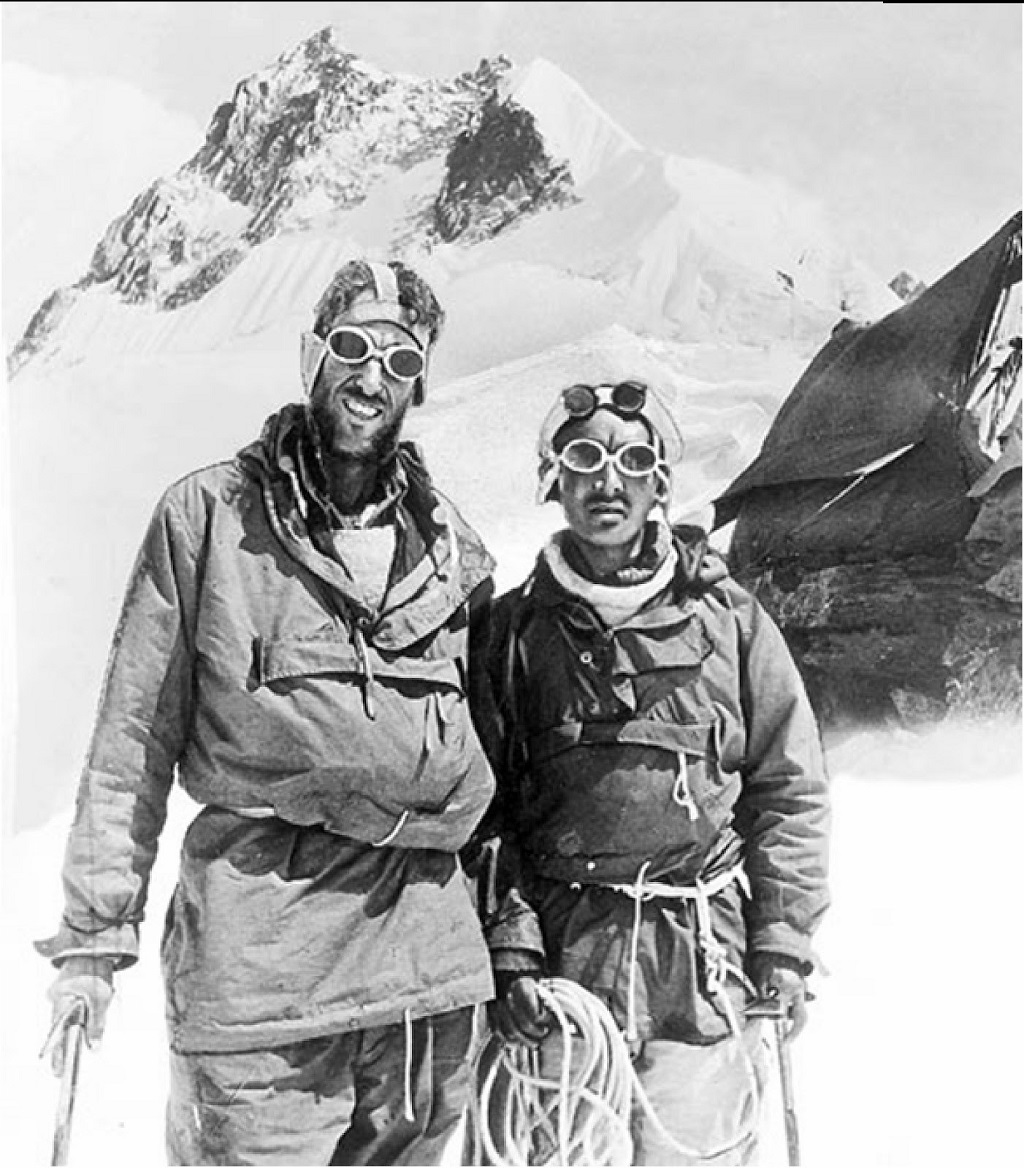 Edmund Hillary et Tensing Norgay - © Edmund Hillary et Tensing Norgay